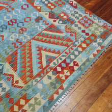 Load image into Gallery viewer, Hand knotted wool rug 223182 size 223 x 182 cm Afghanistan