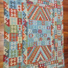 Load image into Gallery viewer, Hand knotted wool rug 223182 size 223 x 182 cm Afghanistan