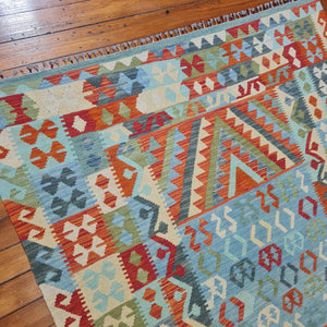 Hand knotted wool rug 223182 size 223 x 182 cm Afghanistan