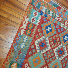 Load image into Gallery viewer, Hand knotted wool rug 246187 size 246 x 187 cm Afghanistan
