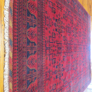 Hand knotted wool rug 232174 size 232 x 174 cm Afghanistan