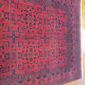 Hand knotted wool rug 235176  size 235 x 176 cm Afghanistan