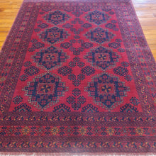 Load image into Gallery viewer, Hand knotted wool rug 242178 size 242 x 178 cm Afghanistan