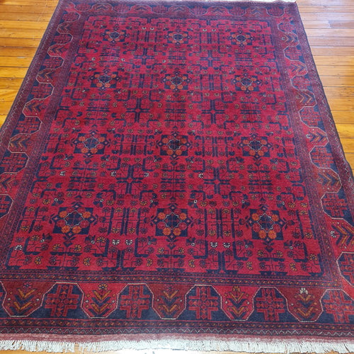hand knotted wool rug 229170 size 229 x 170 cm Afghanistan