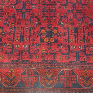 hand knotted wool rug 229170 size 229 x 170 cm Afghanistan