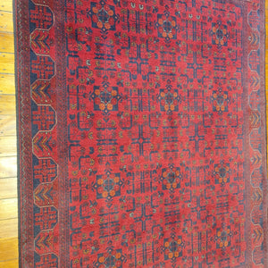 hand knotted wool rug 229170 size 229 x 170 cm Afghanistan
