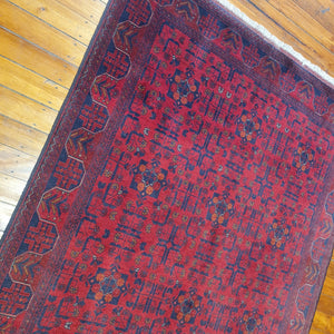 hand knotted wool rug 229170 size 229 x 170 cm Afghanistan