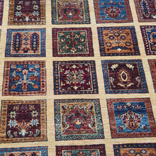 Load image into Gallery viewer, Hand knotted wool rug 196151 size 196 x 151 cm Afghanistan