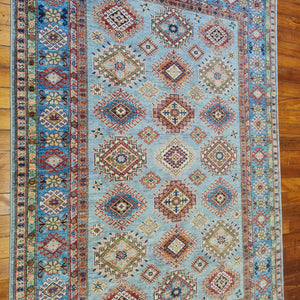 Hand knotted wool rug 248177 size 248 x 177 cm Kazakhstan
