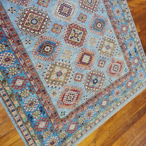 Hand knotted wool rug 248177 size 248 x 177 cm Kazakhstan