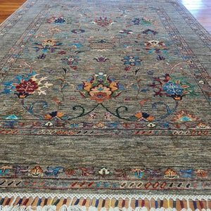Hand knotted wool rug 206151 size 206 x 151 cm Afghanistan