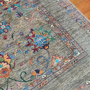 Hand knotted wool rug 206151 size 206 x 151 cm Afghanistan