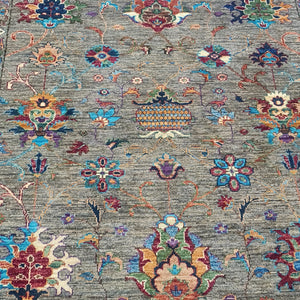 Hand knotted wool rug 206151 size 206 x 151 cm Afghanistan