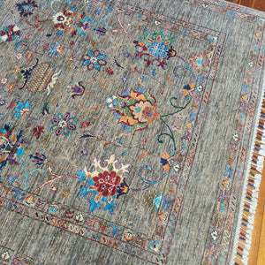 Hand knotted wool rug 206151 size 206 x 151 cm Afghanistan