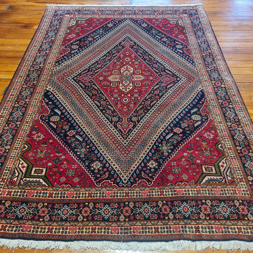Hand knotted wool rug 257182 size 257 x 182 cm