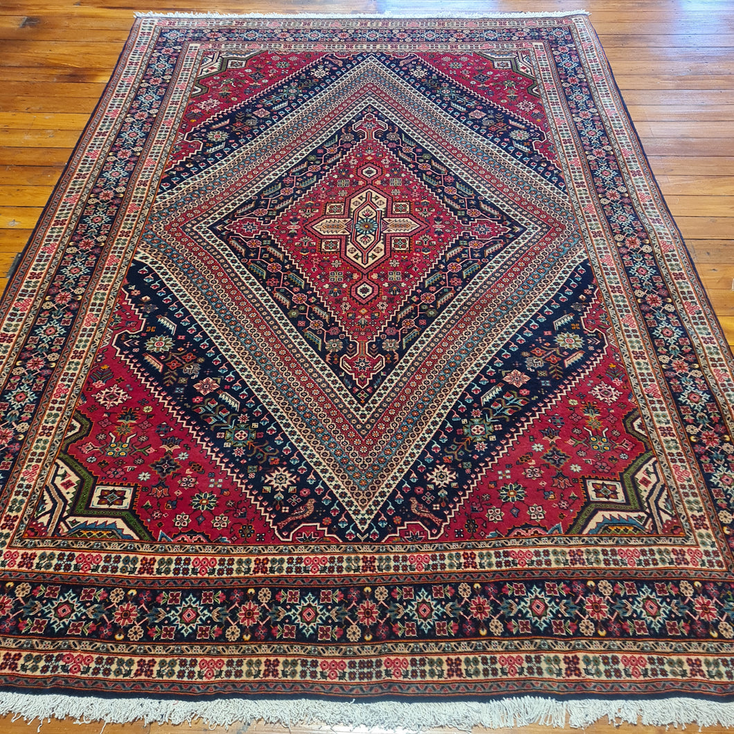 Hand knotted wool rug 257182 size 257 x 182 cm