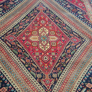 Hand knotted wool rug 257182 size 257 x 182 cm