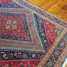 Load image into Gallery viewer, Hand knotted wool rug 257182 size 257 x 182 cm