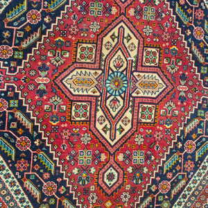 Hand knotted wool rug 257182 size 257 x 182 cm Iran