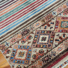 Load image into Gallery viewer, Hand knotted wool rug 151105 size 151 x 105 cm Afghanistan