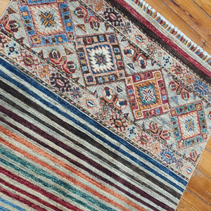 Hand knotted wool rug 151105 size 151 x 105 cm Afghanistan