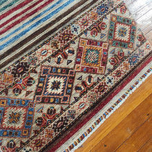 Load image into Gallery viewer, Hand knotted wool rug 151105 size 151 x 105 cm Afghanistan