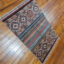 Load image into Gallery viewer, Hand knotted wool rug 151105 size 151 x 105 cm Afghanistan