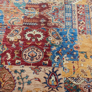 Hand knotted wool rug 152101 size 152 x 101 cm Afghanistan