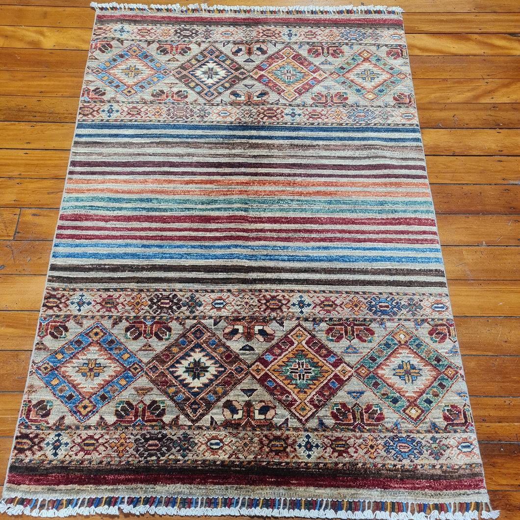 Hand knotted wool rug 152104 size 152  104 cm Afghanistan