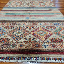 Load image into Gallery viewer, Hand knotted wool rug 152104 size 152  104 cm Afghanistan