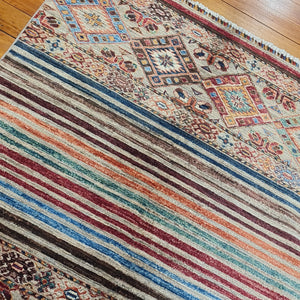 Hand knotted wool rug 152104 size 152  104 cm Afghanistan