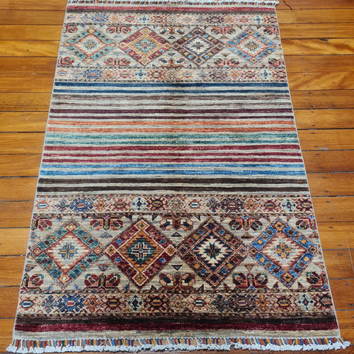 Hand knotted wool rug 153104 size 153 x 104 cm Afghanistan