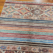 Load image into Gallery viewer, Hand knotted wool rug 153104 size 153 x 104 cm Afghanistan