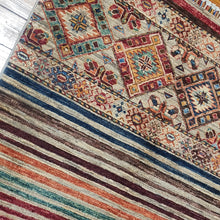 Load image into Gallery viewer, Hand knotted wool rug 153104 size 153 x 104 cm Afghanistan