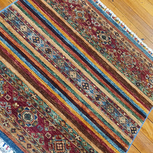 Load image into Gallery viewer, Hand knotted wool rug 107100 size 107 x 100 cm Afghanistan