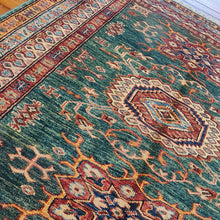 Load image into Gallery viewer, Hand knotted wool rug 149105 size 149 x 105 cm Kazakhstan