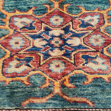 Load image into Gallery viewer, Hand knotted wool rug 149105 size 149 x 105 cm Kazakhstan