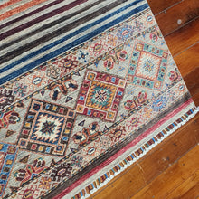 Load image into Gallery viewer, Hand knotted wool rug 152106 size 152 x 106 cm Afghanistan