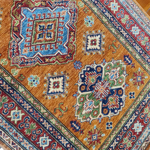 Hand knotted wool rug 161101 size 161 x 101 cm Afghanistan