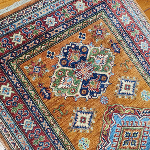 Hand knotted wool rug 161101 size 161 x 101 cm Afghanistan
