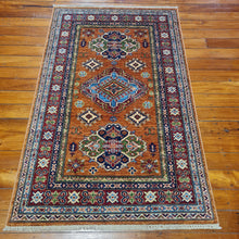 Load image into Gallery viewer, Hand knotted wool rug 162101 size 162 x 101 cm Kazakhstan