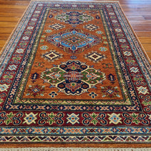 Load image into Gallery viewer, Hand knotted wool rug 162101 size 162 x 101 cm Kazakhstan