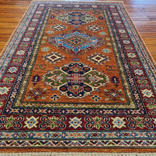 Load image into Gallery viewer, Hand knotted wool rug 162101 size 162 x 101 cm Kazakhstan