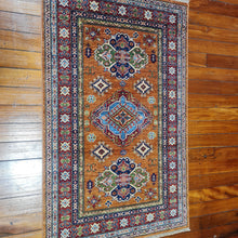 Load image into Gallery viewer, Hand knotted wool rug 162101 size 162 x 101 cm Kazakhstan
