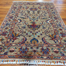 Load image into Gallery viewer, Hand knotted wool rug 12583  size 125 x 83 cm Afghanistan