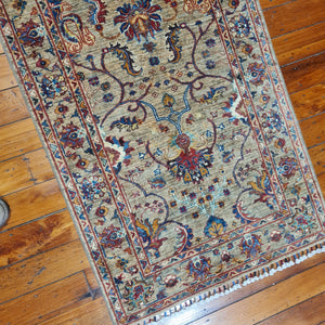 Hand knotted wool rug 12583  size 125 x 83 cm Afghanistan