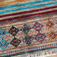 Load image into Gallery viewer, Hand knotted wool rug 12285 size `122 x 85 cm Afghanistan