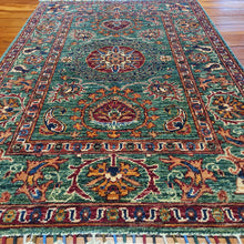 Load image into Gallery viewer, Hand knotted wool rug 12382 size 123 x 82 cm Afghanistan