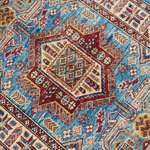 Hand knotted wool rug 11879 sizer 118 x 79 cm Kazakhstan