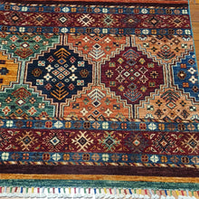 Load image into Gallery viewer, Hand knotted wool Rug 29885 size 298 x 85 cm Afghanistan